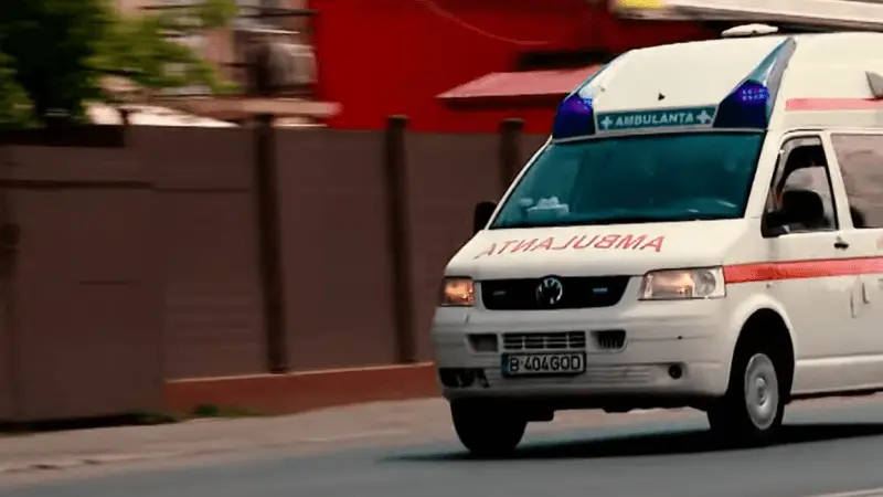 Interior ambulanță privată echipată